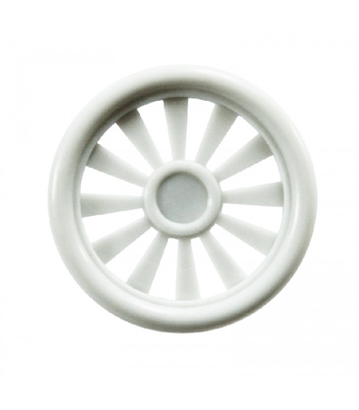 Wywietrznik fi40  biały "słoneczko"