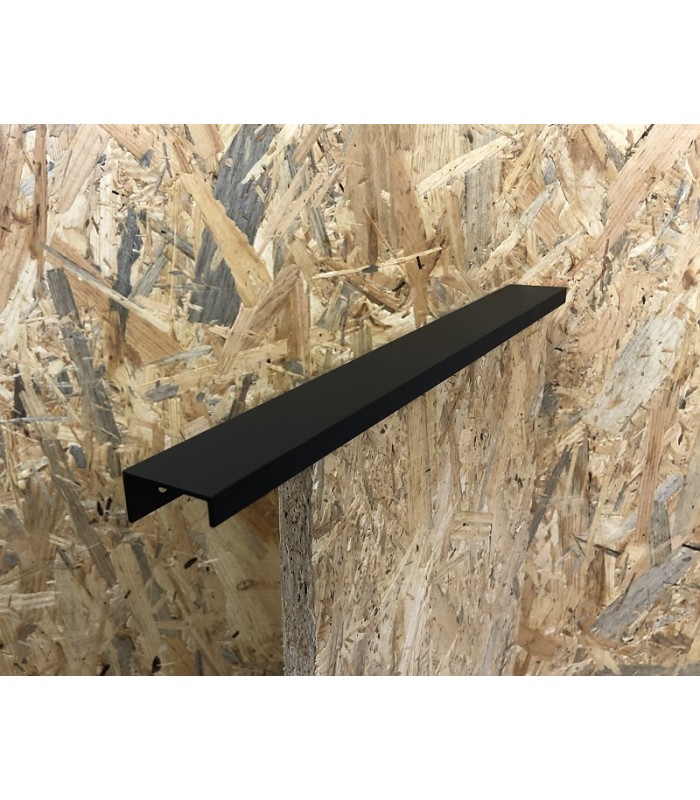 Uchwyt VERA 350mm czarny mat krawędziowy