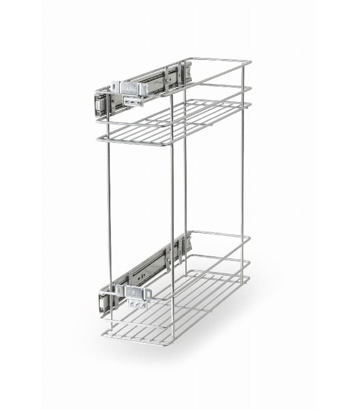 NOVUM 2-poziomy 200mm srebrne