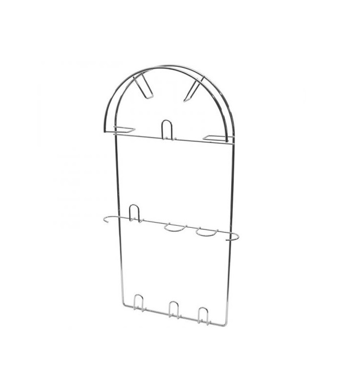 Wieszak na rurę ocynk DUŻY do odkurzacza