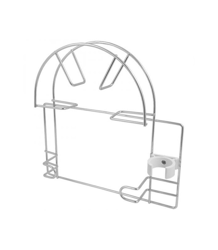 Wieszak na rurę biały MAŁY do odkurzacza