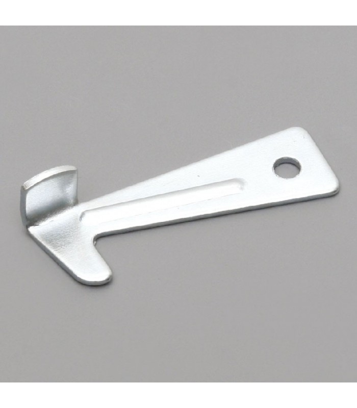 Zaczep hakowy wkładki stołu metal ocynk biały