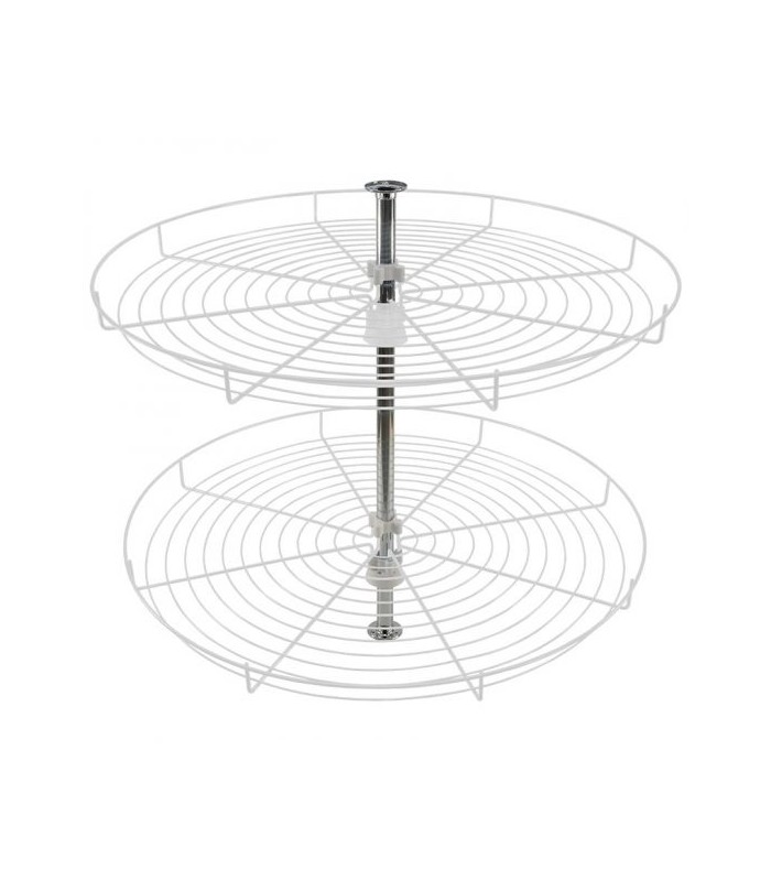 Półka obrotowa 1/1/ fi 690- srebrna