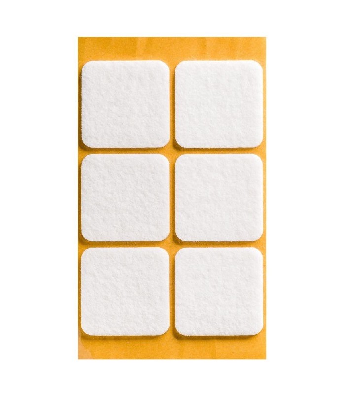 Podkładka filcowa brąz 40x40mm kwadrat