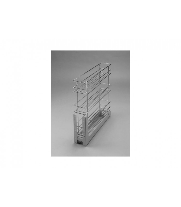 MINI 3-poziomy 200mm srebrny