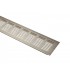 Kratka wentylacyjna 80x480 duża inox