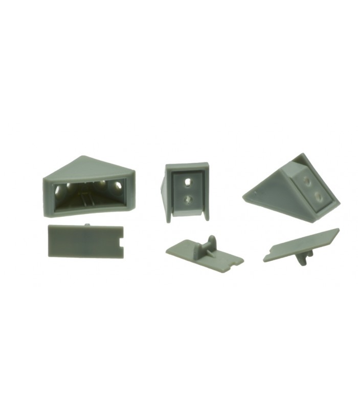 Kątownik duży POPIEL JASNY/sztuka