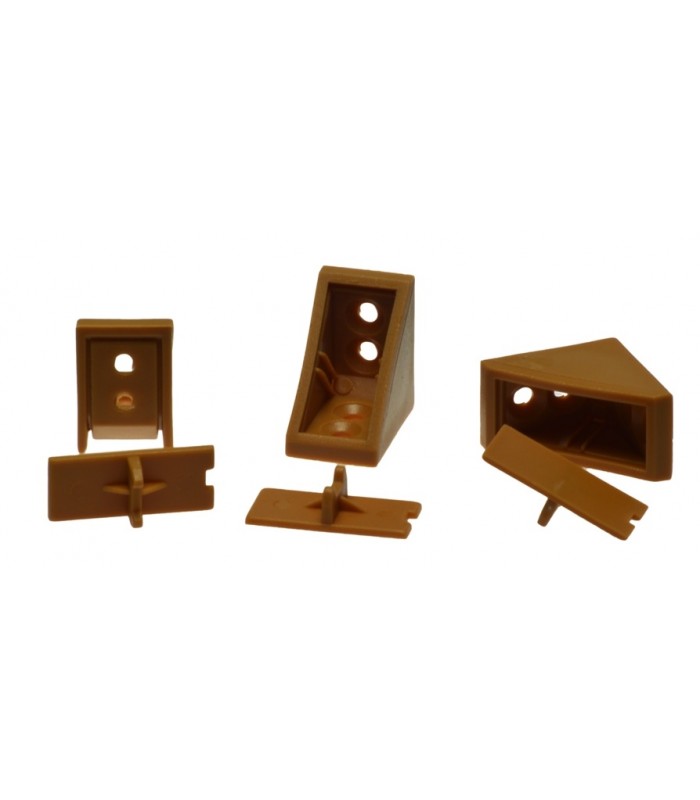 Kątownik duży OLCHA/100szt. z osobną klapką 32x32x21