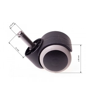 kolko-obrotowe-gumowane-do-fotela-fi-10-trzpien-waski-wyzszy-