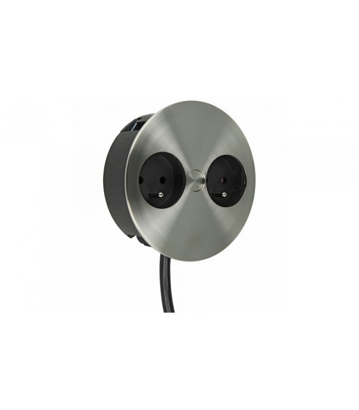 BACHMANN TWIST 2 gniazda inox UTE