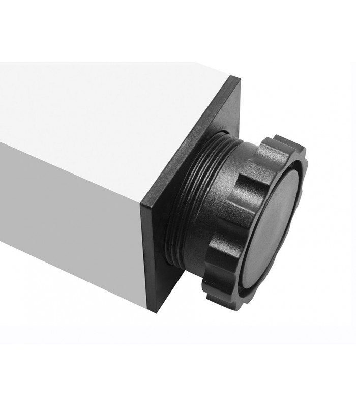 Noga meblowa aluminiowa 60x60x1100mm kwadratowa ze stopką regulacyjną