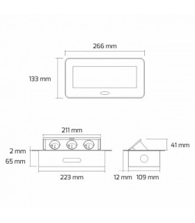 kombibox-uzbrojony-z-przewodem-1-5m-kolor-aluminium-3-x-gniazdo-z-bolcem-model-nr-1