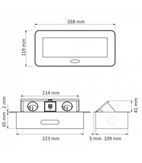 kombibox-uzbrojony-kolor-aluminium-z-przewodem-1-5m-2-x-gniazdo-z-bolcem-2xusb