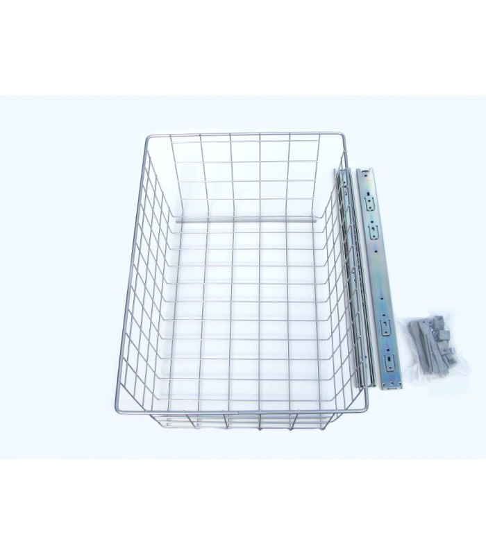 NOVUM 400mm H-200mm srebrna prowadnica kulkowa