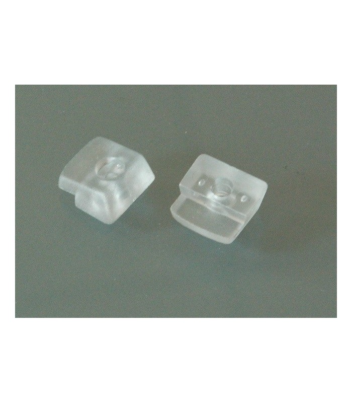 Zacisk do szyby bezbarwny SZTUKA plastikowy