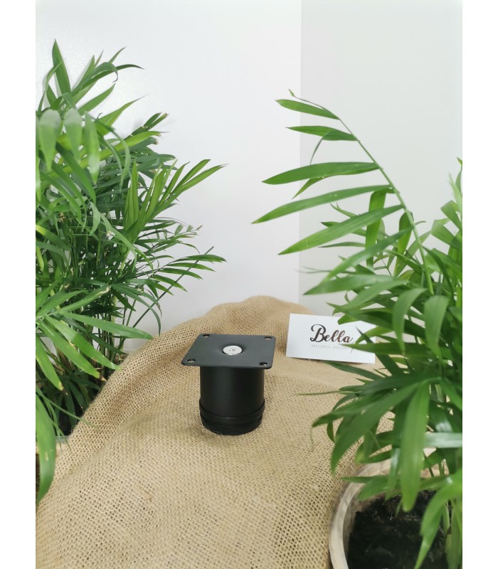 Nóżka DN-795 H-60mm CZARNA