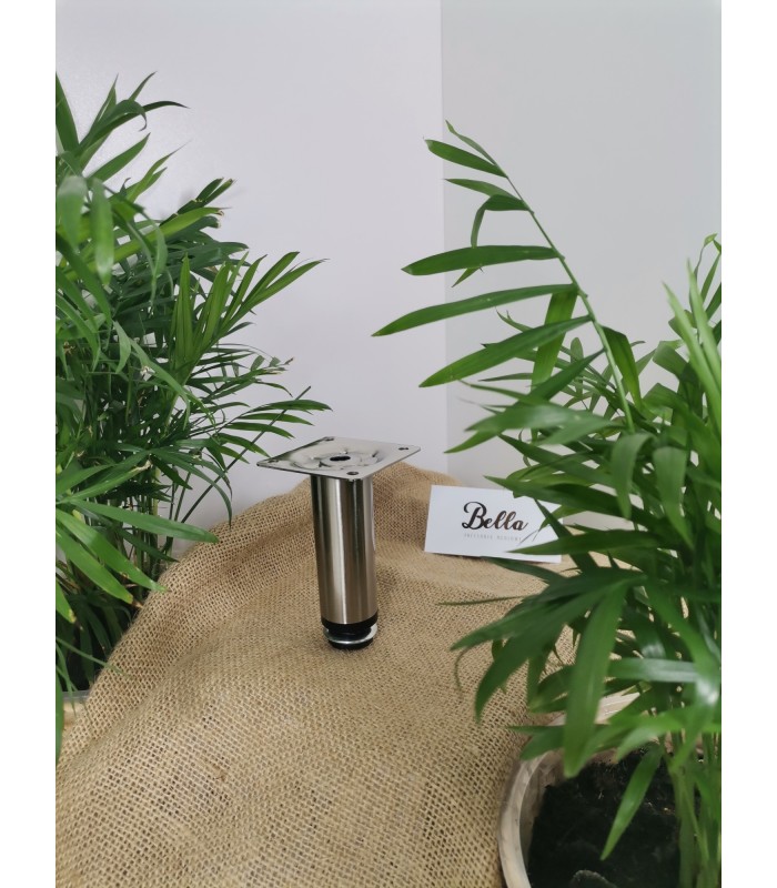Nóżka okrągła H-100mm INOX