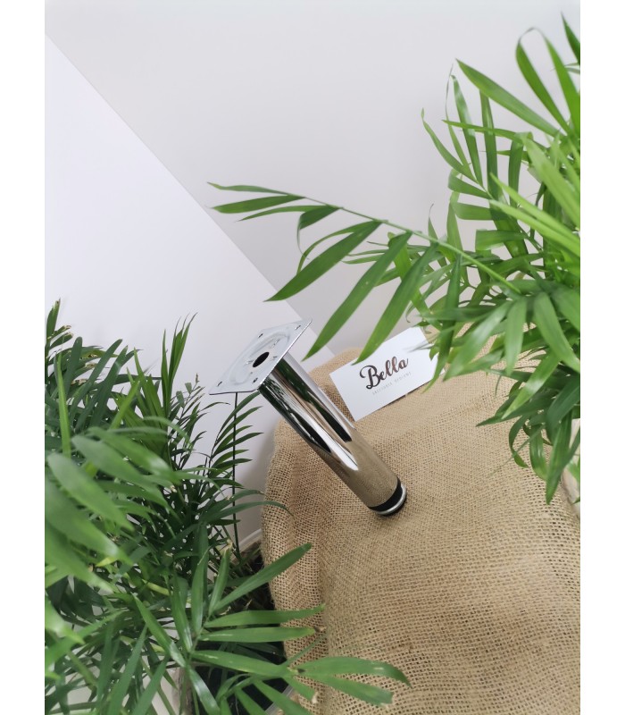 Nóżka okrągła H-150mm CHROM