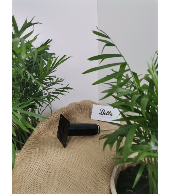 Nóżka DN-737 P H-100mm CZARNA okrągła