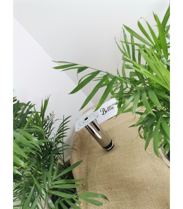 Nóżka okrągła H-100mm CHROM