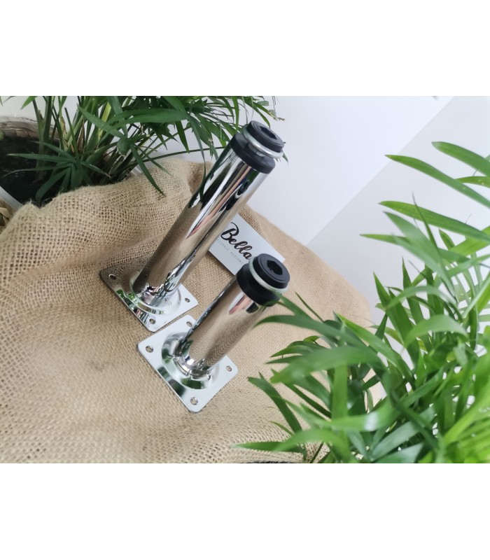 Nóżka okrągła H-150mm CHROM