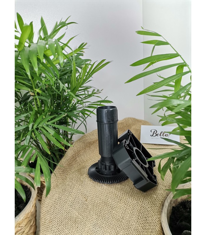 Stopka reg.cokołu Axilo 125mm - profil rurowy