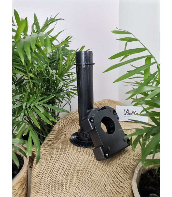 Stopka reg.cokołu Axilo 200mm - profil rurowy