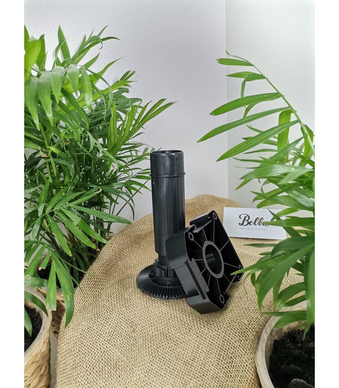 Stopka reg.cokołu Axilo 150mm - profil rurowy