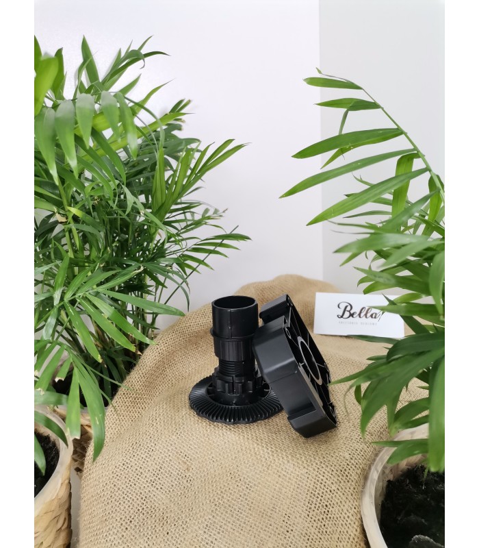 Stopka reg.cokołu Axilo 80mm - profil rurowy