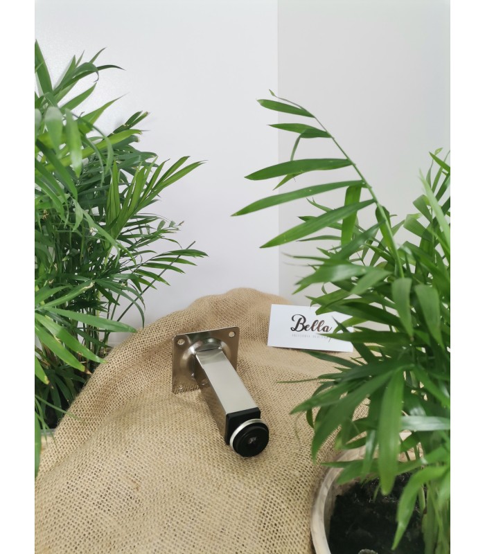 Nóżka DN-738 P H-100mm INOX kwadrat