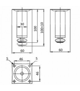 nozka-meblowa-h-100-inox