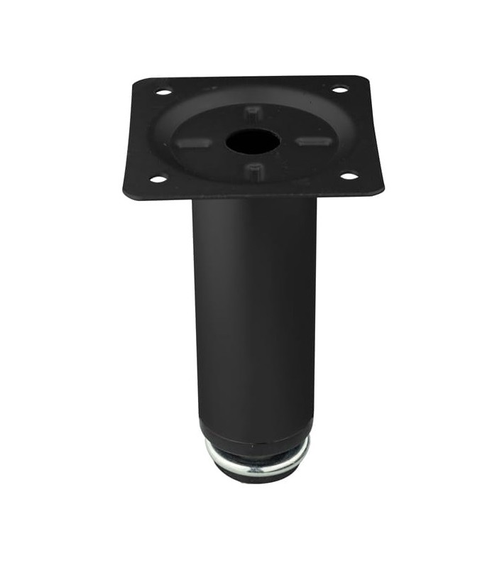 Nóżka DN-737 P H-100mm CZARNA okrągła