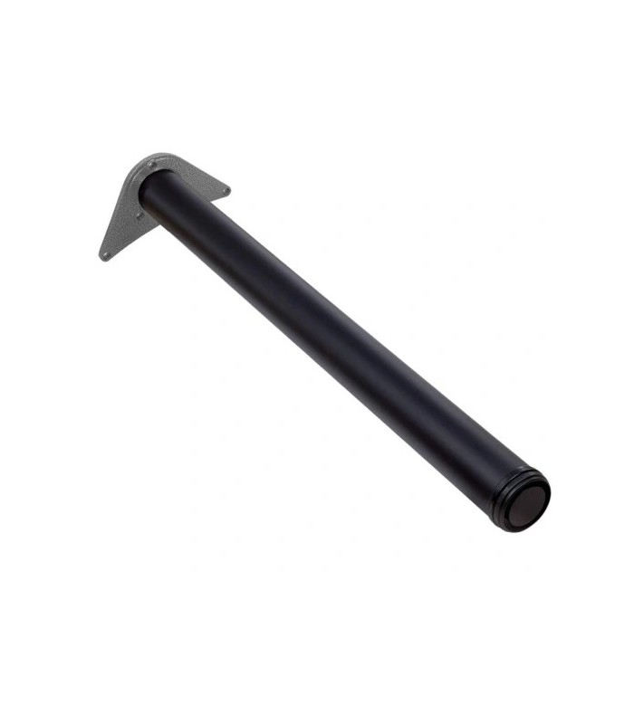 Noga meblowa czarna H820mm fi60mm