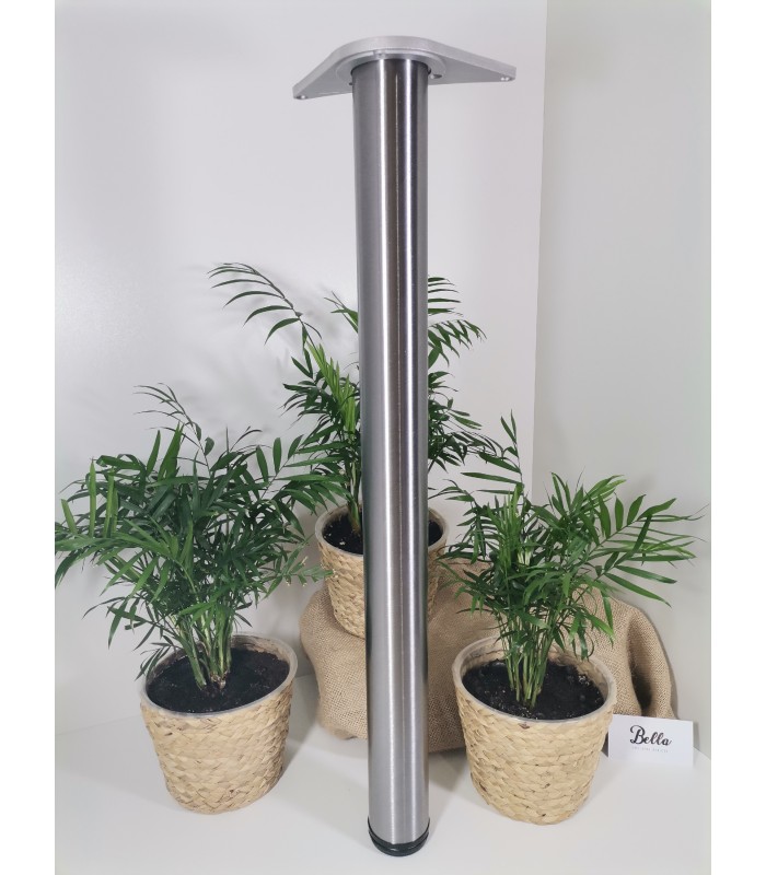 Noga meblowa L-1100mm inox górne mocowanie