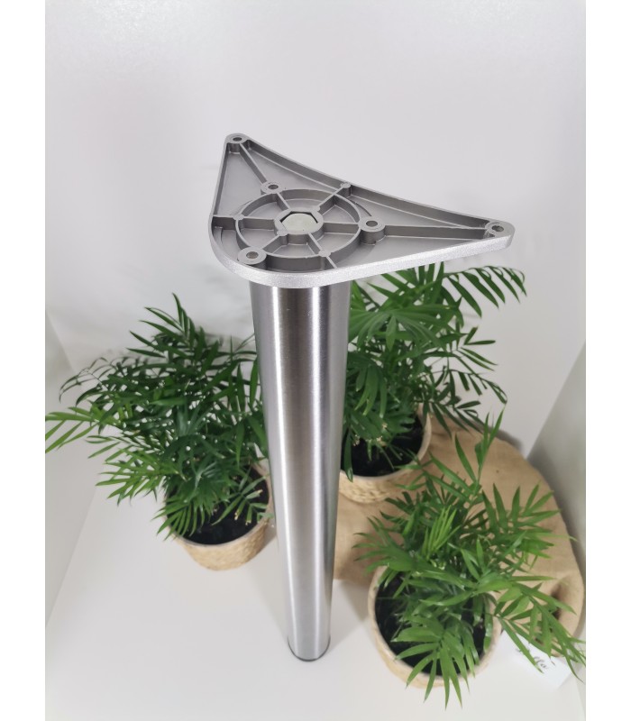 Noga meblowa L-1100mm inox górne mocowanie