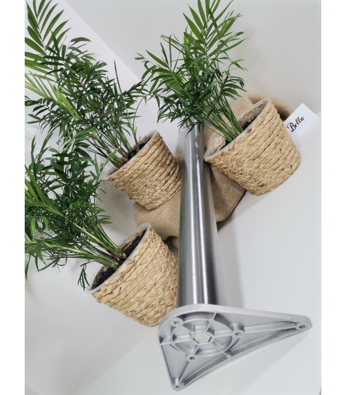 Noga meblowa L-1100mm inox górne mocowanie