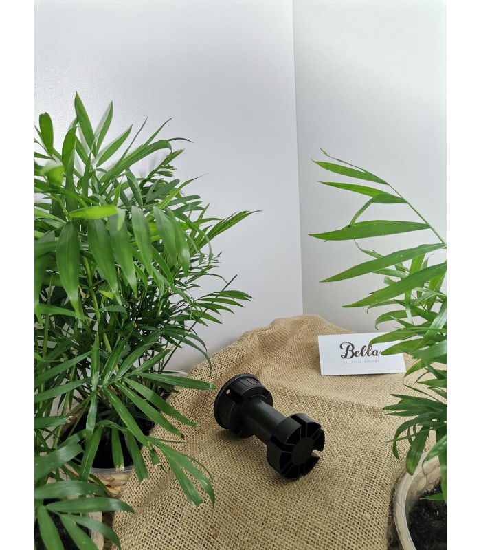 Nóżka kuchenna 100mm/czarna