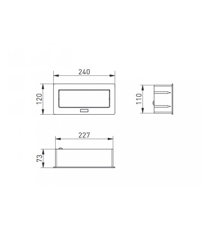 Przedłużacz SOFT czarny 2x gniazdo z uziemieniem, USB 2,1A, kabel zasilający z wtyczką, NOWY PANEL