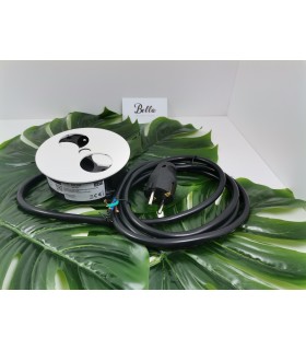 przedluzacz-bachmann-twist-2-gniazda-ute-lakier-bialy-mat