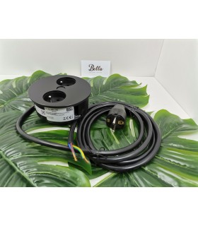 przedluzacz-bachmann-twist-2-gniazda-ute-lakier-czarny-mat