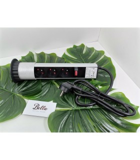 lift-box-aluminium-fi60mm-3x-gniazdo-z-bolcem-przewod-1-8m