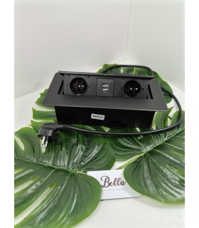 kombibox-kolor-czarny-2-x-gniazdo-z-bolcem-2usb-5vdc-2-1a-przewod-zasilajacy-1-5m