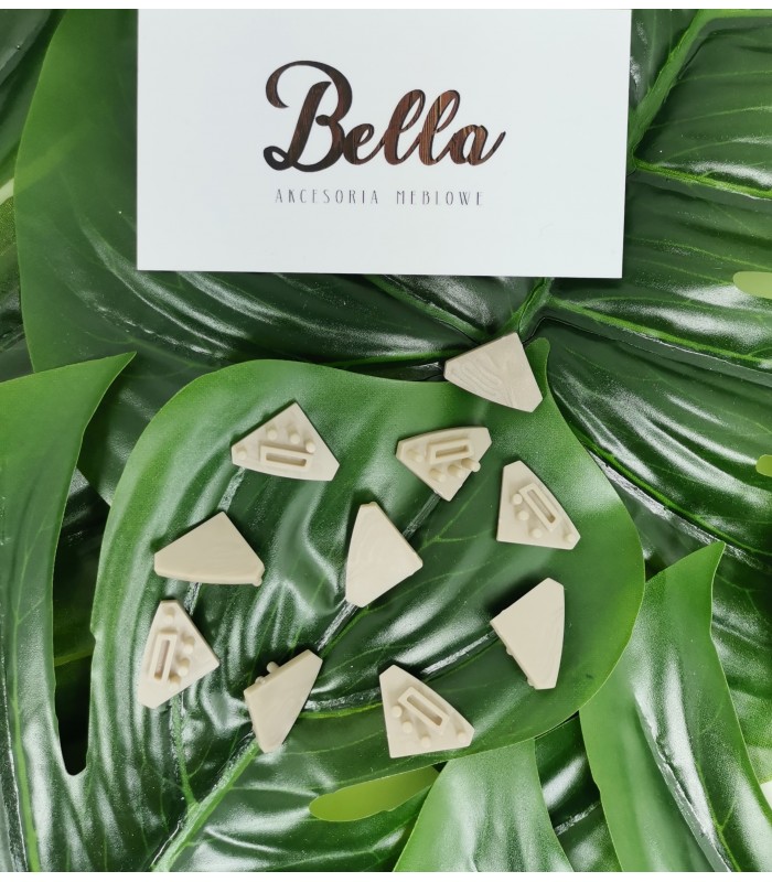 Zaślepka do profilu GLAX szampan (10 szt. w blistrze)