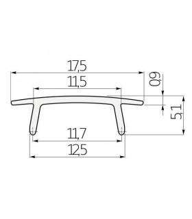 oslonka-transparentna-do-profilu-led-glax-2m