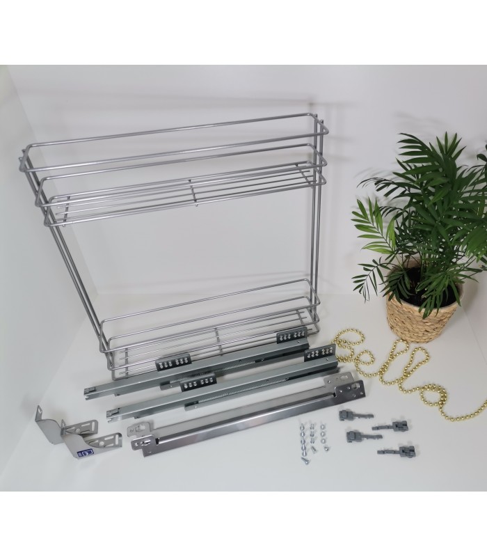 cargo STANDARD PRO 200 srebrny 2 poziomy