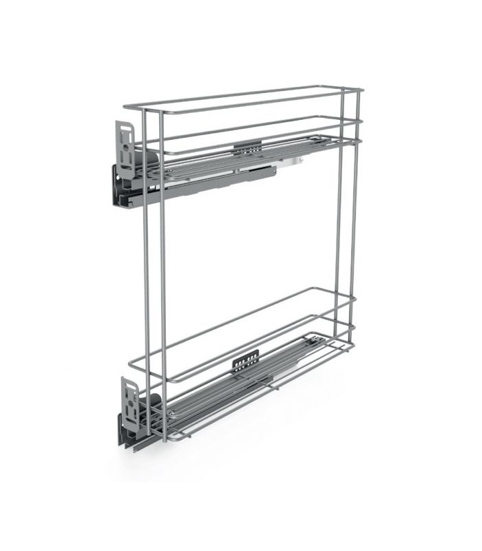 cargo STANDARD PRO 2 poziomy BOCZNY PRAWY srebrny L200