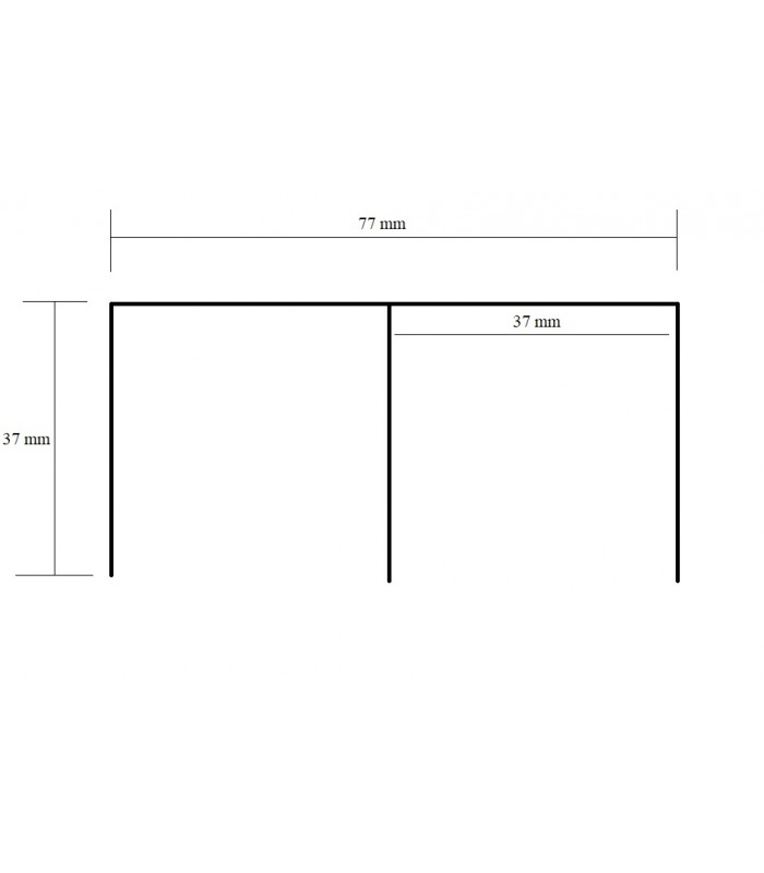 Tor górny 6m aluminium Bimak