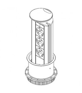 przedluzacz-port-3-gniazda-pokrywa-stal-nierdzewna