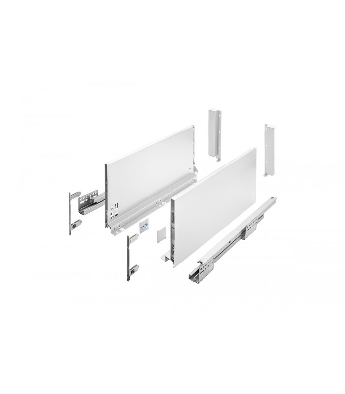 Szuflada AXISPRO 550mm biała H200 bardzo wysoka