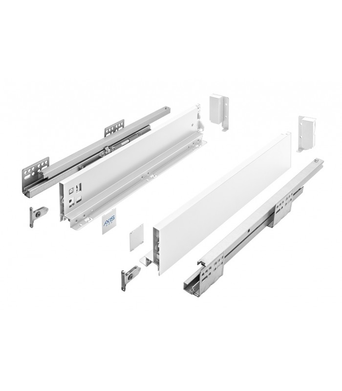 Szuflada AXISPRO 550mm biała H86 niska